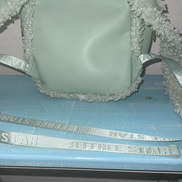 Jeffree Star Mint Green Faux Fur Backpack – Rare, Hard to Find, Visible Wear main image 13